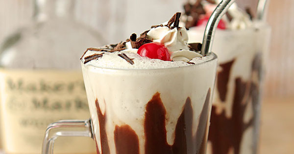 Bourbon and Hot Fudge Milkshake : DrinkWire