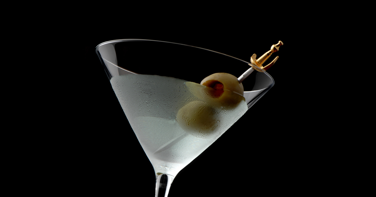 This is possibly the best Dirty Martini Martinis DrinkWire