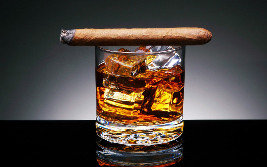 The Perfect Match A Guide to Pairing Whiskey and Cigars Bourbon